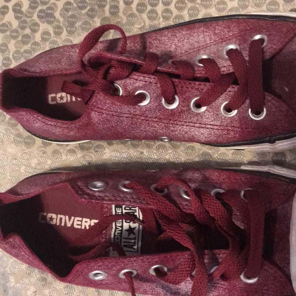 Red Converse - Picture 2 of 2